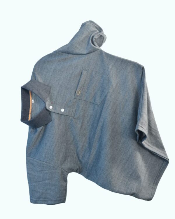 53 Collar T shirt with pocket