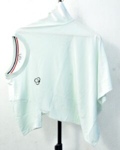 Round Necked T Shirt  (light pastel green)