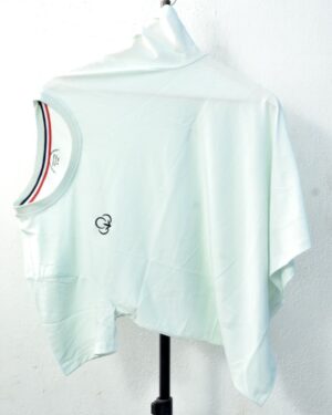 Round Necked T Shirt  (light pastel green)
