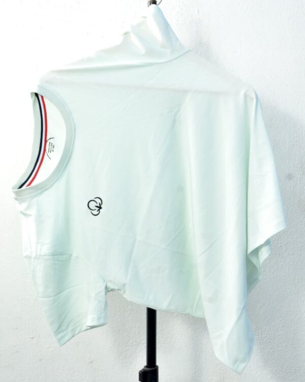 Round Necked T Shirt  (light pastel green)